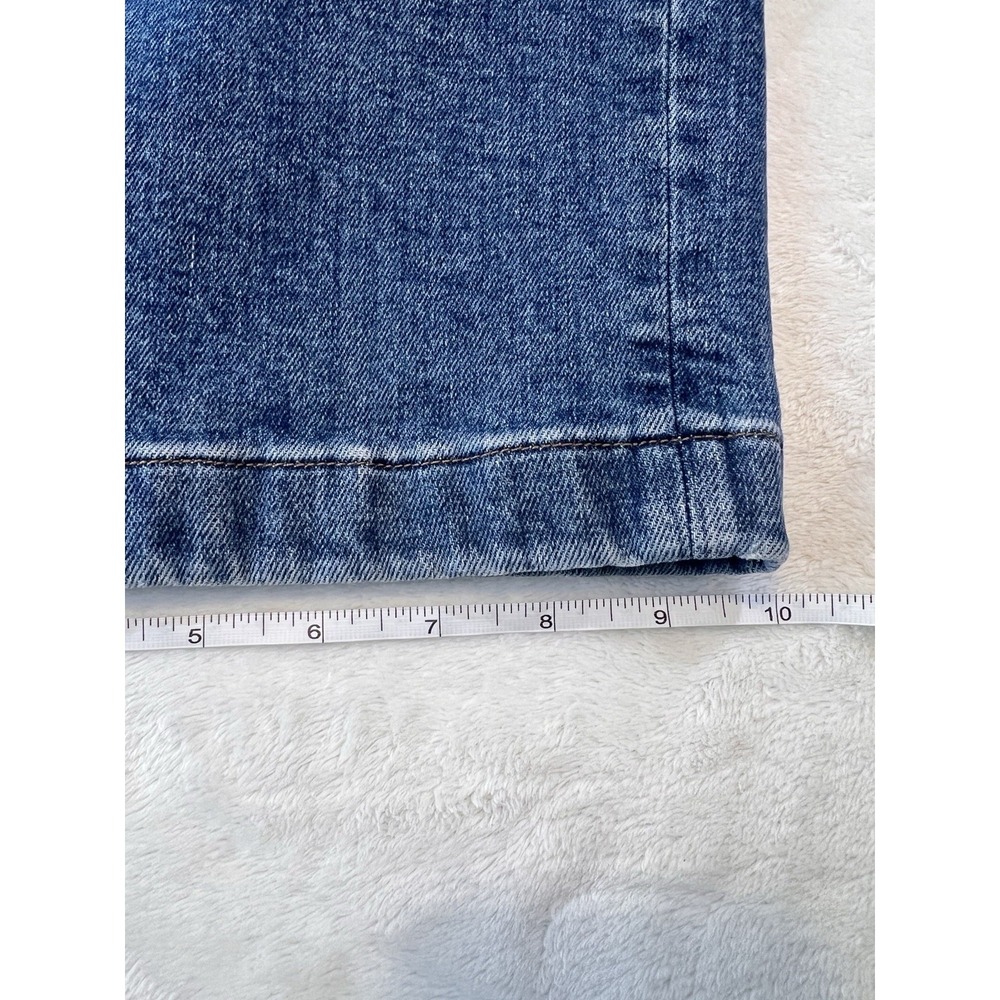 Madewell perfect vintage wide leg crop jeans 30 Medium Wash Chore Square Pockets - Picture 3 of 8